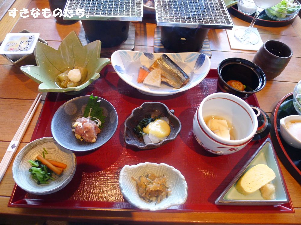 草津温泉の旅 湯宿 季の庭 ときのにわ 朝食編 洋食 和食が選べます 小鉢たくさん 嬉しい和定食 すきなものたち