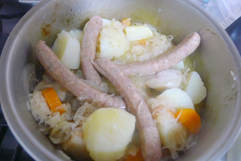 レシピ ドイツ風 ザワークラウトと豚バラ肉を煮込んだスープ 我が家の定番料理 すきなものたち